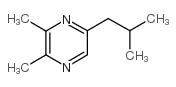 5-Isobutyl-2,3-dimethylpyrazine structure