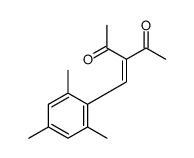 3-[(2,4,6-trimethylphenyl)methylidene]pentane-2,4-dione结构式