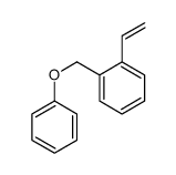 1-ethenyl-2-(phenoxymethyl)benzene结构式