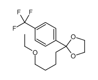 2-(4-ethoxybutyl)-2-[4-(trifluoromethyl)phenyl]-1,3-dioxolane Structure