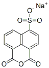 1,3-Dioxo-1H,3H-naphtho[1,8-cd]pyran-6-sulfonic acid sodium salt structure