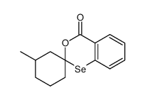 3'-methylspiro[4H-3,1-benzoxaselenin-2,1'-cyclohexan]-4-one结构式