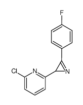 2-chloro-6-(3-(4-fluorophenyl)-2H-azirin-2-yl)pyridine结构式