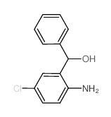 2-氨基-5-氯二苯甲醇结构式