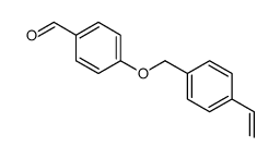 4-[(4-ethenylphenyl)methoxy]benzaldehyde结构式