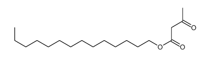 tetradecyl 3-oxobutanoate Structure