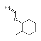 Methanimidic acid, 2,6-dimethylcyclohexyl ester (9CI) Structure