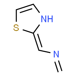 Methanamine,N-methylene-1-(2(3H)-thiazolylidene)- structure