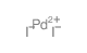 PALLADIUM(II) IODIDE Structure