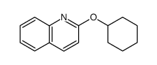 2-(cyclohexyloxy)quinoline Structure