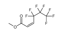 methyl 4,4,5,5,6,6,6-heptafluorohex-2-enoate结构式