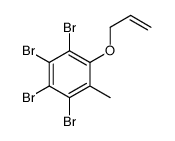 2-(allyloxy)-3,4,5,6-tetrabromotoluene Structure