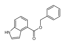 benzyl 1H-indole-4-carboxylate Structure