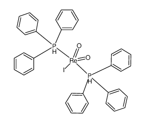 cis-[ReO2I(PPh3)2] Structure