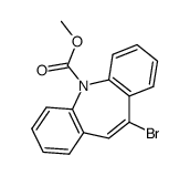 methyl 10-bromo-dibenz[b,f]azepine-5-carbamate Structure