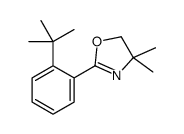 2-(2-tert-butylphenyl)-4,4-dimethyl-5H-1,3-oxazole Structure