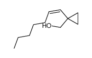 [((Z)-1-Hept-1-enyl)-cyclopropyl]-methanol Structure