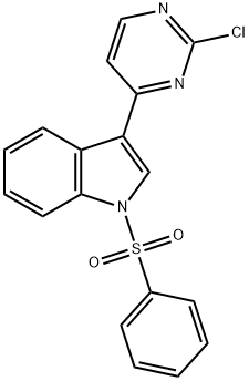 3-(2-chloropyrimidin-4-yl)-1-(phenylsulfonyl)-1H-indole图片