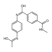 4-N-(4-acetamidophenyl)-1-N-methylbenzene-1,4-dicarboxamide结构式