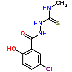 2-(5-Chloro-2-hydroxybenzoyl)-N-methylhydrazinecarbothioamide图片