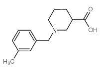 1-(3-METHYLBENZYL)PIPERIDINE-3-CARBOXYLIC ACID picture