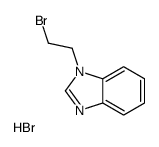 1-(2-Bromoethyl)-1H-benzimidazole hydrobromide结构式