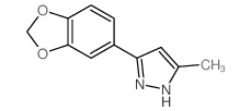 3-(1,3-Benzodioxol-5-yl)-5-methyl-1H-pyrazole图片