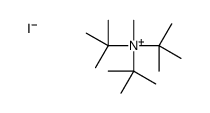 tritert-butyl(methyl)azanium,iodide Structure