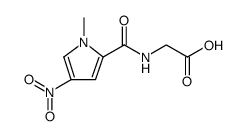 Glycine, N-(1-methyl-4-nitropyrrol-2-ylcarbonyl)结构式