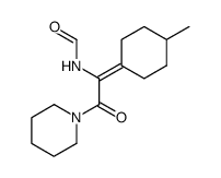 N-[1-(4-Methyl-cyclohexylidene)-2-oxo-2-piperidin-1-yl-ethyl]-formamide Structure