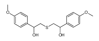 2-[2-hydroxy-2-(4-methoxyphenyl)ethyl]sulfanyl-1-(4-methoxyphenyl)ethanol Structure