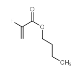 2-氟丙烯酸丁酯结构式