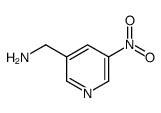 (5-nitropyridin-3-yl)methanamine Structure