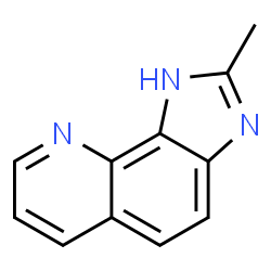 1H-Imidazo[4,5-h]quinoline,2-methyl-(9CI) picture