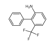 6-(trifluoromethyl)biphenyl-2-amine结构式