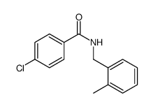 4-Chloro-N-(2-methylbenzyl)benzamide Structure