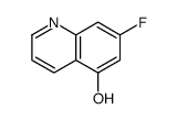 7-氟喹啉-5-醇结构式