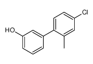 3-(4-chloro-2-methylphenyl)phenol Structure