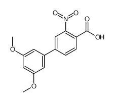 4-(3,5-dimethoxyphenyl)-2-nitrobenzoic acid Structure