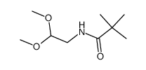 Propanamide,N-(2,2-dimethoxyethyl)-2,2-dimethyl- picture