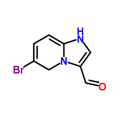 6-bromo-1H-imidazo[1,2-a]pyridine-3-carbaldehyde结构式