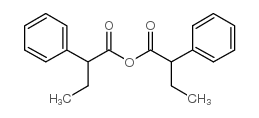 2-phenylbutanoyl 2-phenylbutanoate structure