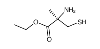 L-Cysteine, 2-methyl-, ethyl ester (9CI) structure