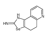 4,5-dihydro-[1,3]selenazolo[4,5-f]quinolin-2-amine结构式