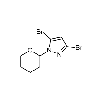 3,5-Dibromo-1-(tetrahydro-2H-pyran-2-yl)-1H-pyrazole picture