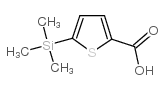 5-(TRIMETHYLSILYL)-2-THIOPHENECARBOXYLIC ACID Structure