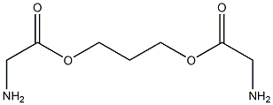 propane-1,3-diyl bis(2-aminoacetate) Structure