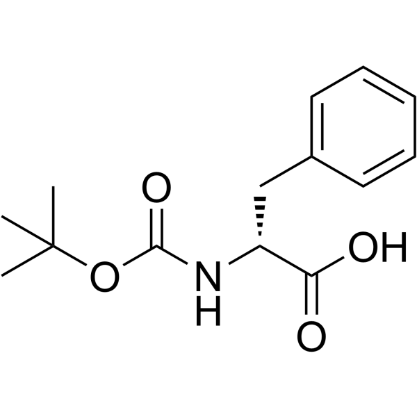 Boc-D-Phe-OH Structure