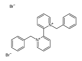 1-benzyl-2-(1-benzylpyridin-1-ium-2-yl)pyridin-1-ium,dibromide结构式