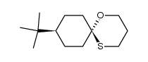 4-tert.-Butyl-cyclohexanon-dimethylen-monothioketal结构式